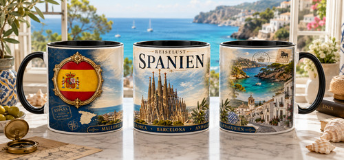 Spanien souvenir tasse - souvenir,