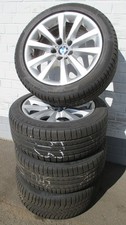 4x original BMW 5er Alufelgen 8x18 Kompletträder Winterreifen 245/45R18 CONTI