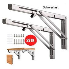 2X Regalhalter klappbar