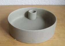 Keramik Kerzenschale Kerzenständer Kerzenhalter beige Ø 14,5 cm