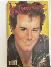 Interview Magazine, Andy Warhol Interview, Andy Warhol,  Mickey Rourke,