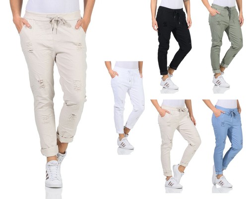 Chino hosen damen - chino, risse
