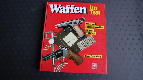 Waffen test hand und - im,
