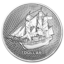 Bounty cook islands 1oz - islands, silber
