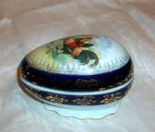 Alte Osterei - Porzellandose