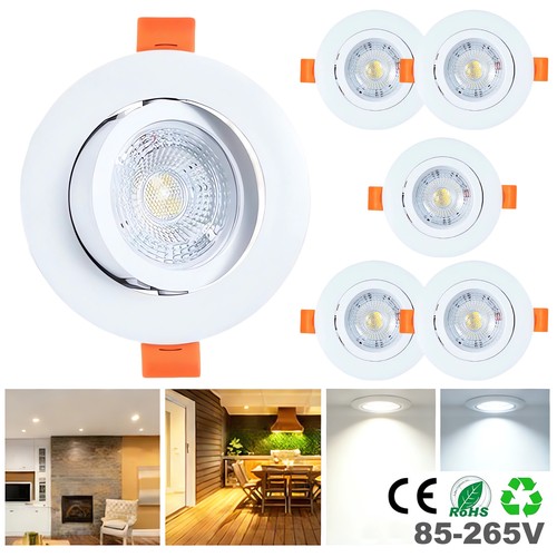 Led einbaustrahler flach - 3w-9w,