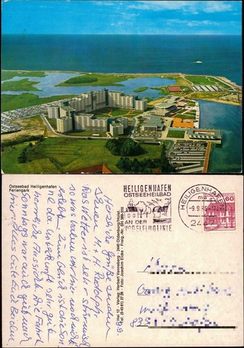 Ansichtskarte heiligenhafen - ansichtskarte,
