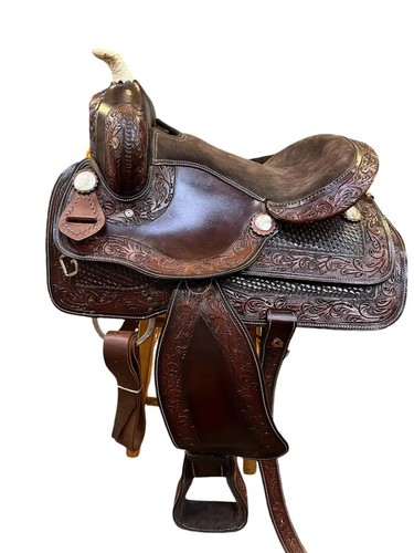 Custom fit western ledersattel - fit,