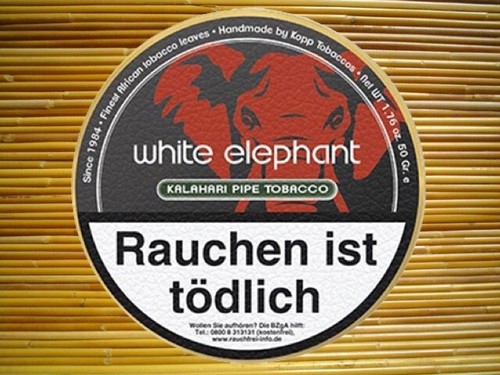 Pfeifentabak white elephant - white,
