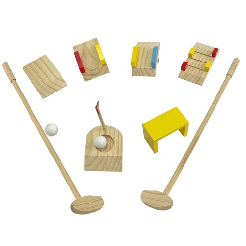 Minigolf set teilig - minigolf-set, 11-teilig