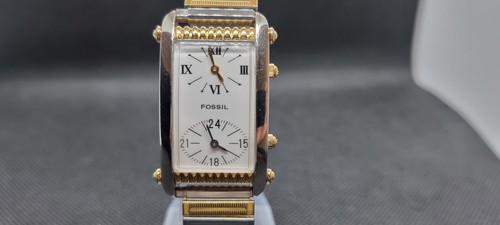 Vintage fossil 6235 dual - fossil, tm-6235