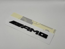 AMG Schriftzug Schwarz