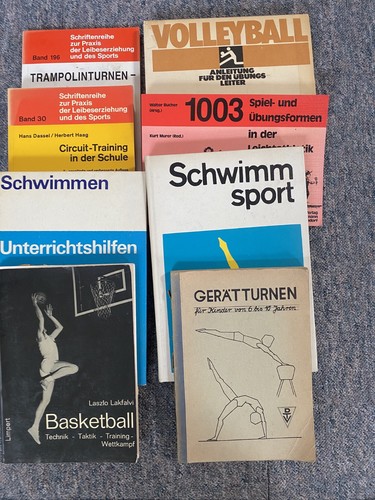 ältere sport fachliteratur - Ältere, sport-fachliteratur