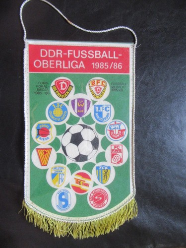Wimpel ddr fussball oberliga - wimpel, ddr-fussball-oberliga