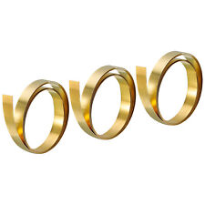 3Stk 0.3x10x1000mm Messing Rollenblatt Messing Folienrolle Messing Streifen Gold