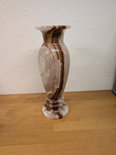 Vase Marmor Onyx Alabaster Höhe 30 cm