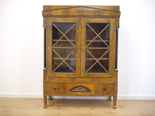 Biedermeier bücherschrank - biedermeier,