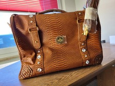 Ricarda M. 2 tlg. Taschenset: Reisetasche 42cm x35cm x24 cm Glutsch  28x20x7 cm