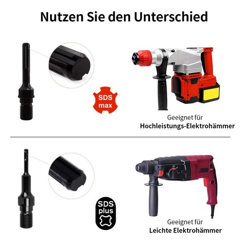 Adapter unc auf sds - 1/4",