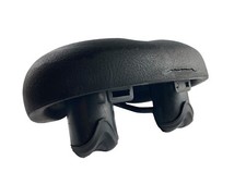 SMP Selle Fahrradsattel Gefedert RIF SOFT-2 Schwarz Made In Italy Vintage