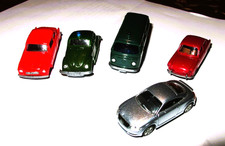 5 Modellautos  H0 Borgward