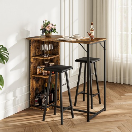 Bartisch mit barhocker set - bartisch,