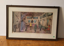 Kunst-Nach-Druck "Jagd Buch"