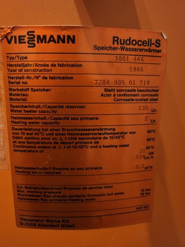 Viessmann edelstahlkessel mit - viessmann,