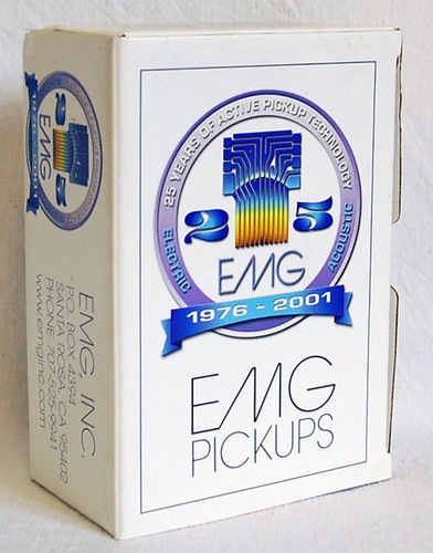 Emg anniversary pickup set - emg-25,