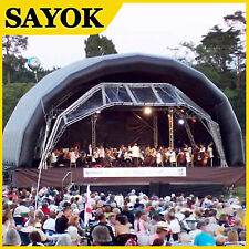 Personalisierte 8Mx6Mx4M aufblasbare Bühne Zelt mit Logo-Druck für Outdoor