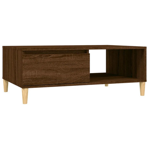 Couchtisch braun eichen optik - couchtisch, eichen-optik