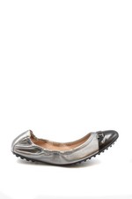 Tod's Dark Gray Ballerinas