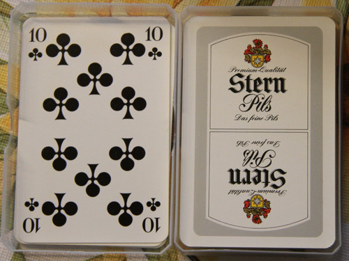 Skat kartenspiel stern pils - kartenspiel,