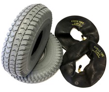 2x Reifen + Schlauch 3.00-4