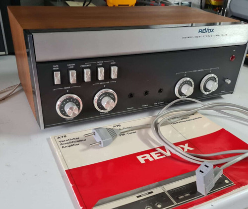 Revox a78 verstärker - ,