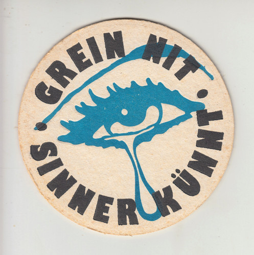 Uralter bierdeckel csu - ,