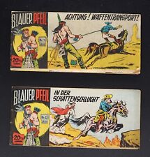 Auswahl: BLAUER PFEIL Walter Lehning Verlag Piccolo Comic 1954