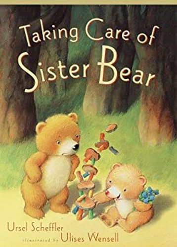 Taking care sister - taking, bear