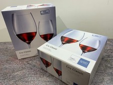 4 Rotweingläser Schott