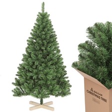 Künstlicher Weihnachtsbaum 180 cm Tannenbaum inkl. Holzständer Naturgetreu Baum