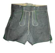 Vintage Pfadfinder Lederhose