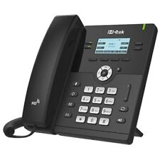 Tiptel Htek UC912G IP-Telefon mit Anrufbeantworter schwarz-silber - SOFORT OVP
