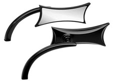 Harley Davidson Universal  Arlen Ness Micro Spiegel Four Point links schwarz