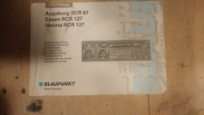 Blaupunkt Augsburg RCR87 Essen RCR 127 Verona RCR127 BA