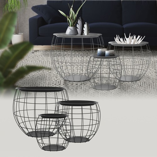 Beistelltisch 3er set - beistelltisch,