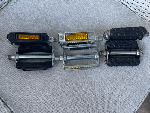 Paar alte fahrradpedale f - 3,