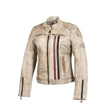 Motorrad Lederjacke Damen Crosby Jacket Lady Gr. 38, Farbe Sand, Grand Canyon