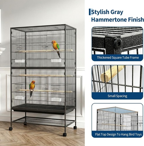 Großer vogelkäfig mit - großer,