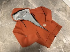 Carhartt Car Lux Hooded Jacke XS Rot-Braun i018044.0F0.90.03 Herbst Cinnamon