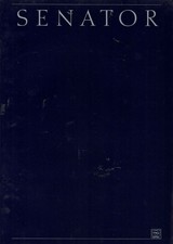 Original Prospekt OPEL SENATOR  - von 08/88